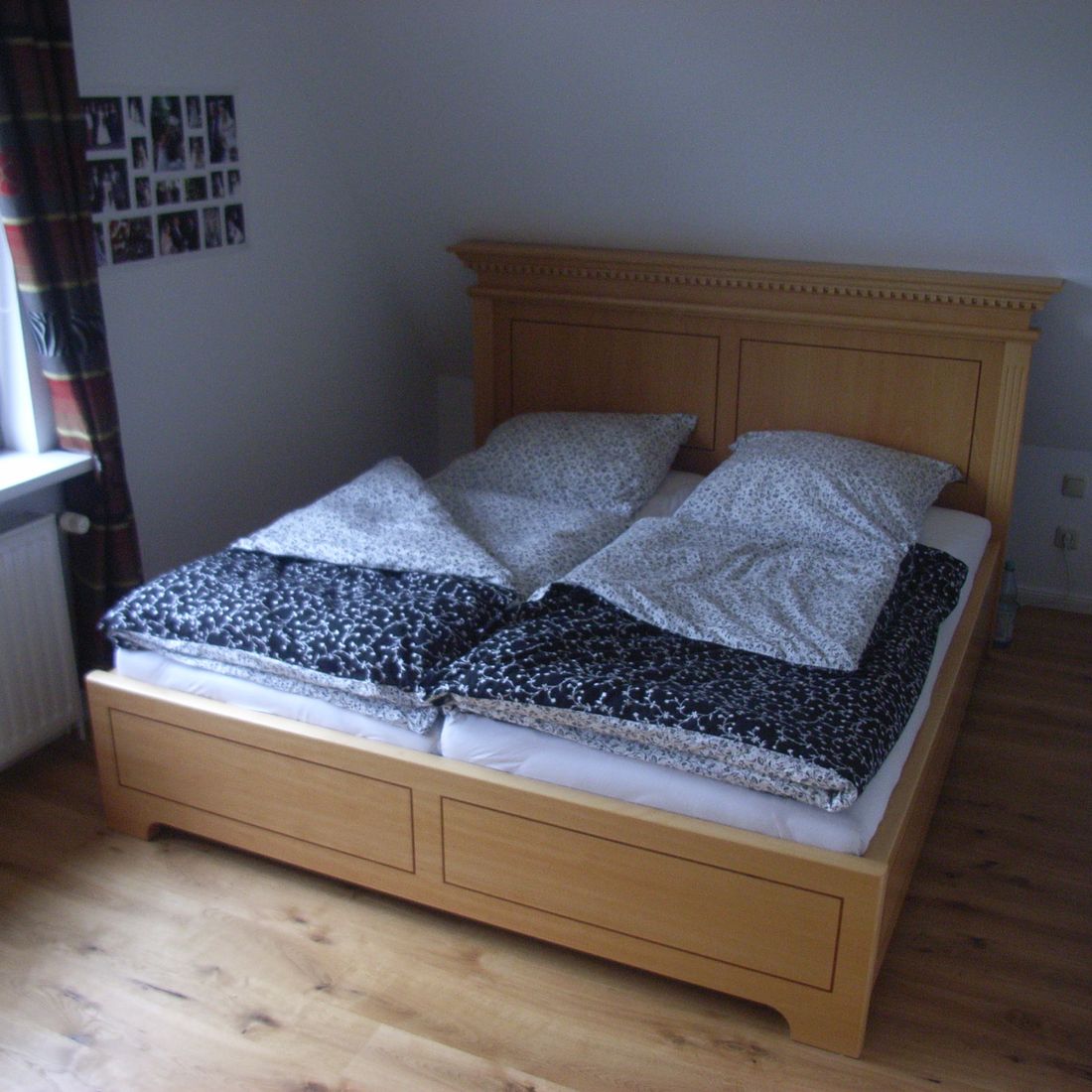 Doppelbett Buche